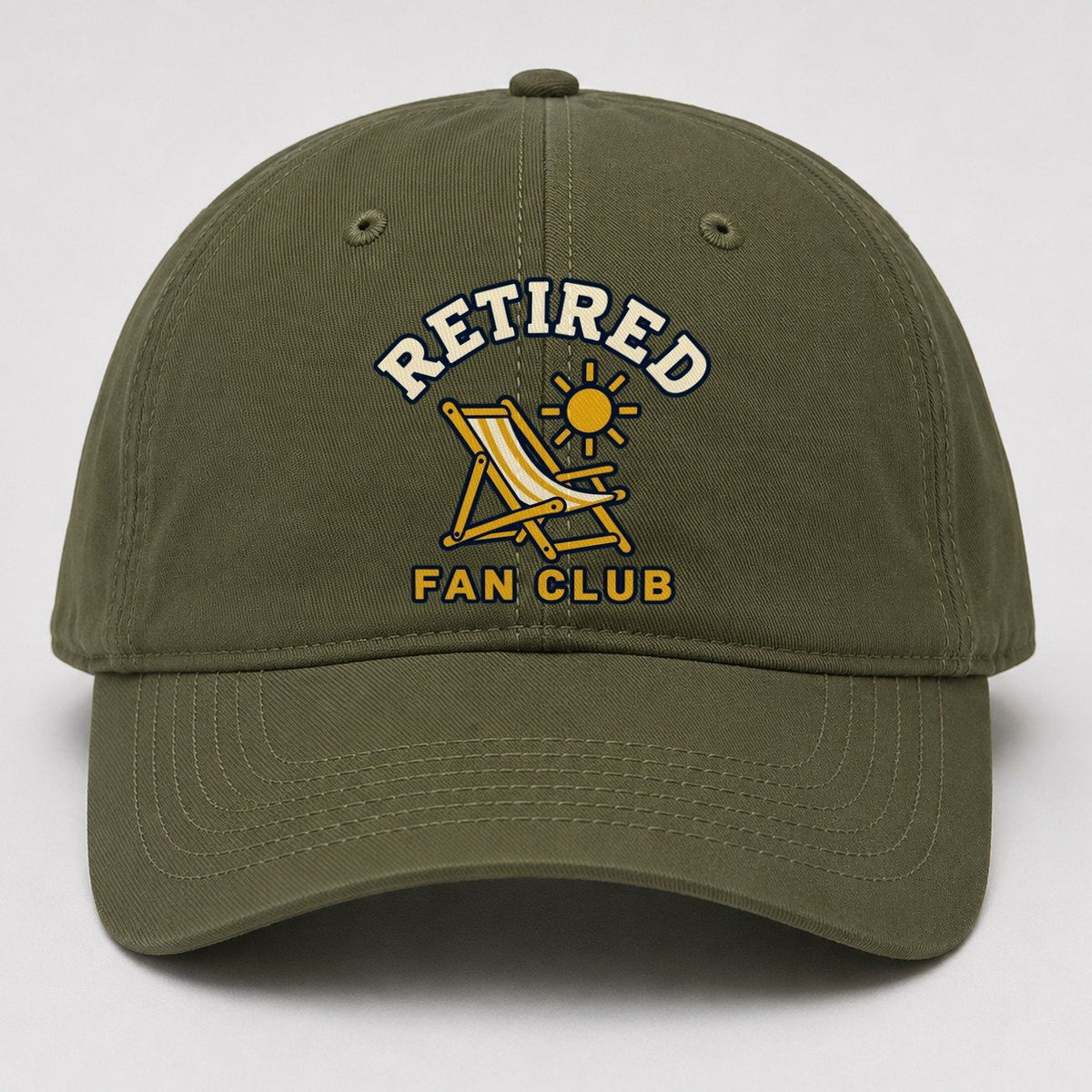Retired Fan Club Baseball Cap – Army Green
