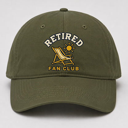 Retired Fan Club Baseball Cap – Army Green