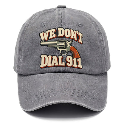 Layered Paper Cut We Don't Dial 911 Classic Cap – Urban Haze