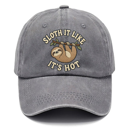Sloth Animal Puns Classic Cap – Urban Haze