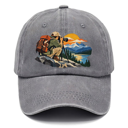 Mountain Sunset Photographer Classic Cap – Urban Haze