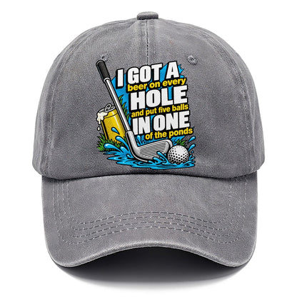 Beer on Every Hole Classic Cap – Urban Haze