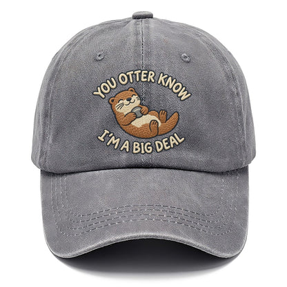Otter Animal Puns Classic Cap – Urban Haze