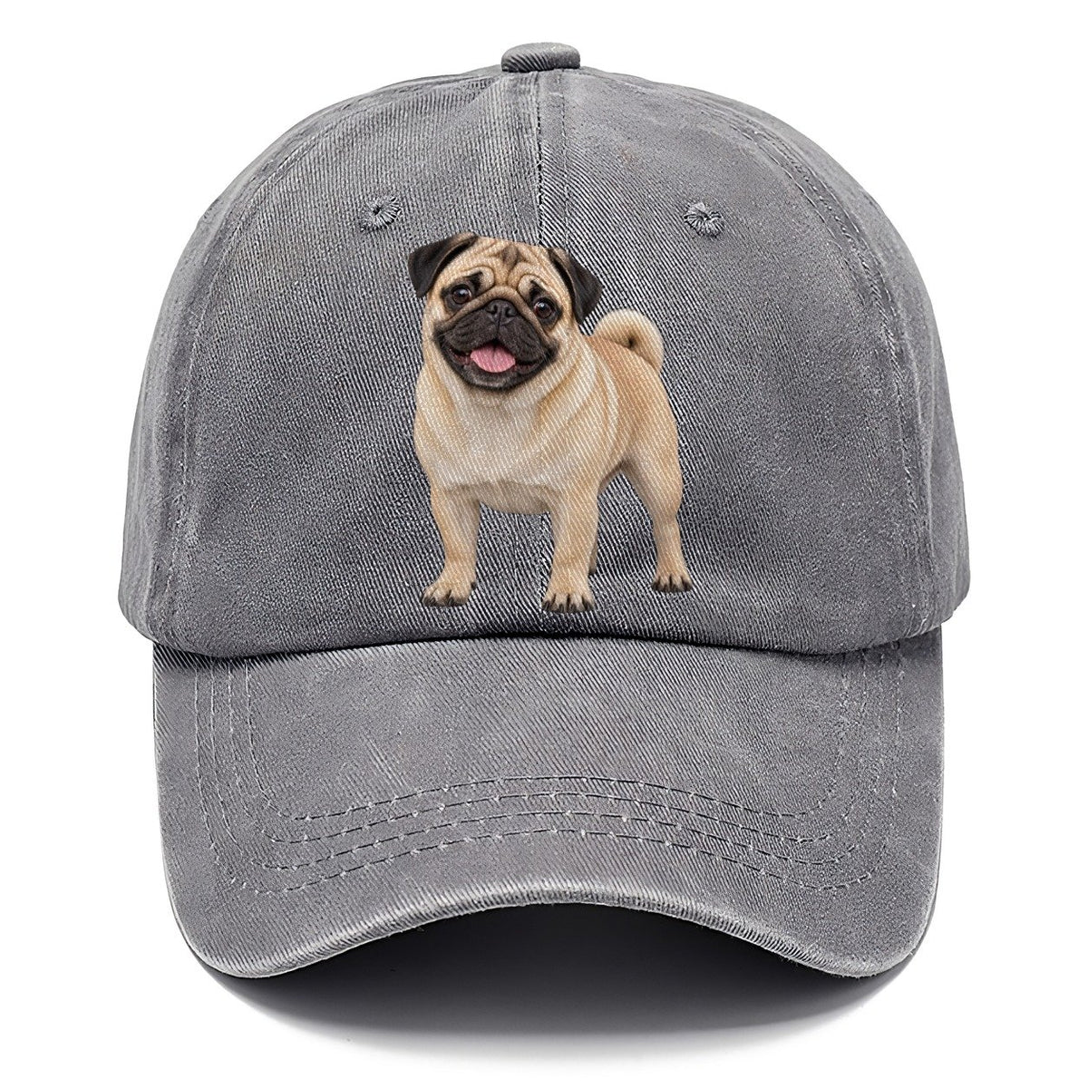 Pug Standing Top Breeds Classic Cap – Urban Haze