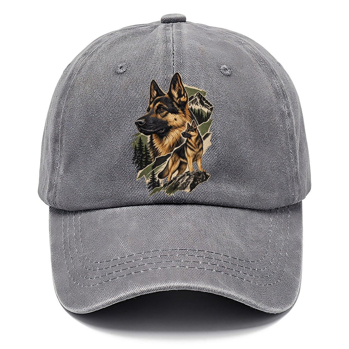 German Shepherd Mountain Portrait Classic Cap – Urban Haze