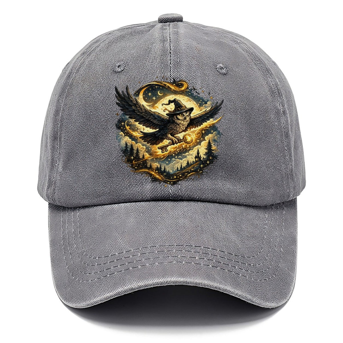 Wizard Owl with Magic Key Under Full Moon Classic Cap – Urban Haze