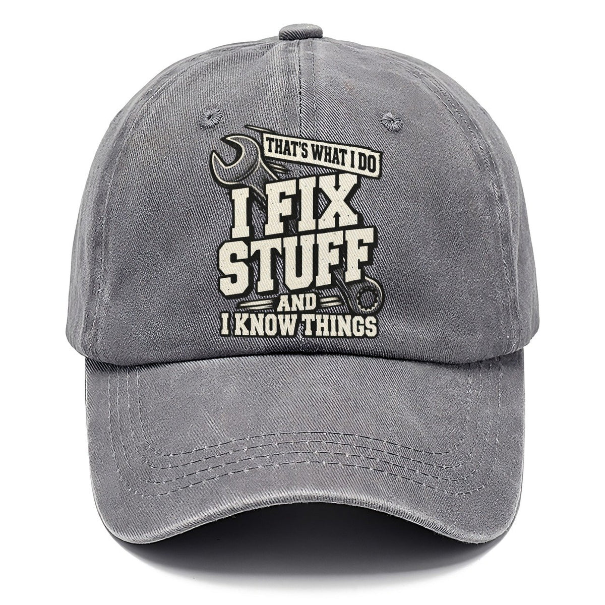 That's What I Do I Fix Stuff Classic Cap – Urban Haze