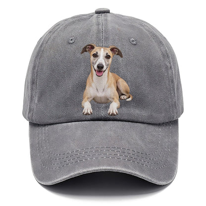 Whippet Lying Down Top Breeds Classic Cap – Urban Haze