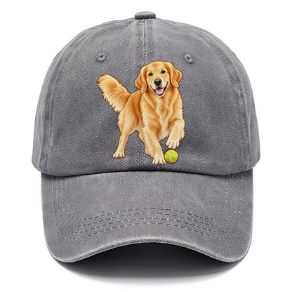 Golden Retriever with Tennis Ball Classic Cap – Urban Haze