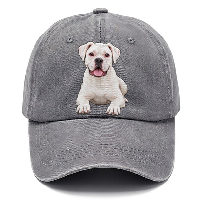 White Boxer Classic Cap – Urban Haze