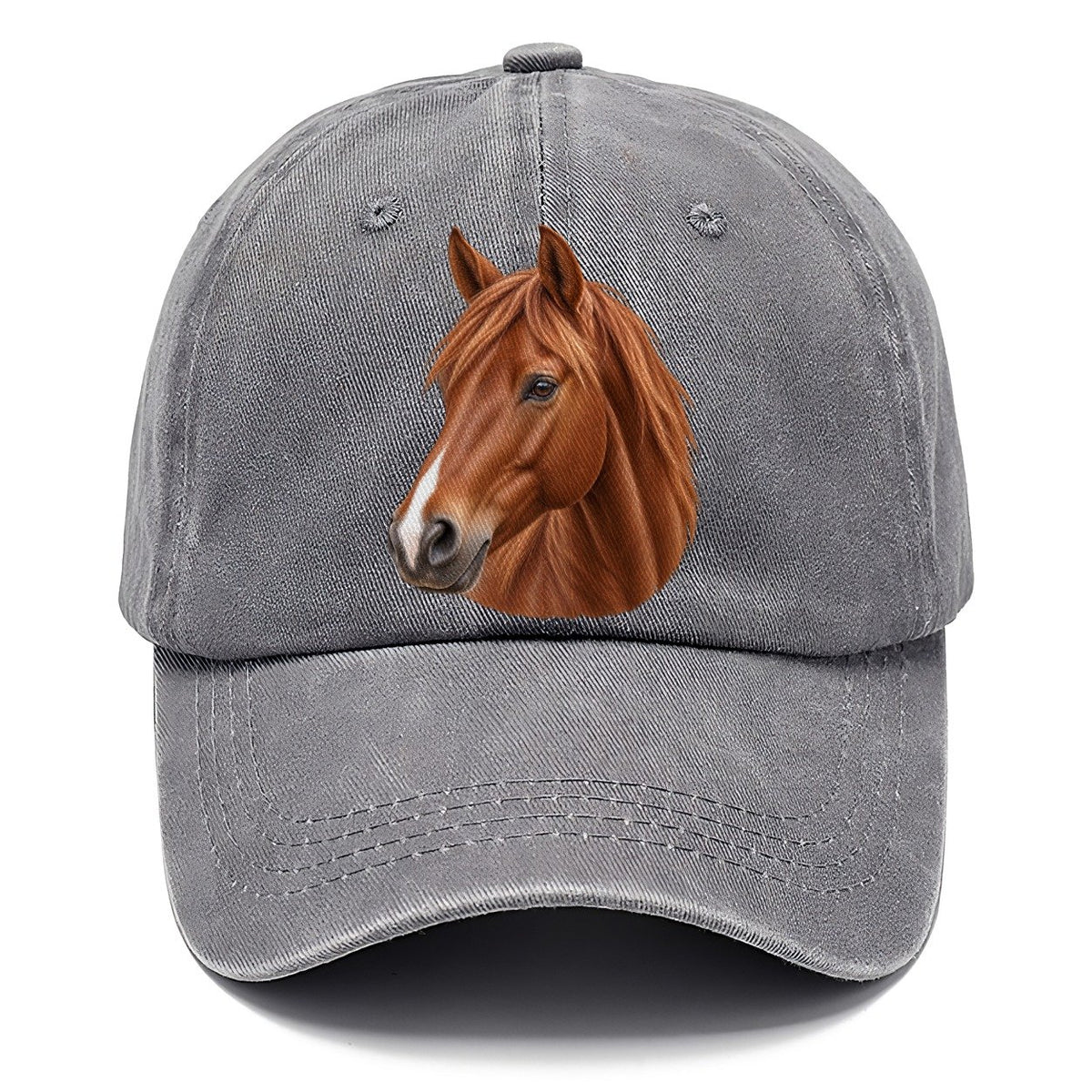 Chestnut Horse Gentle Muzzle Pastimes Companions Classic Cap – Urban Haze
