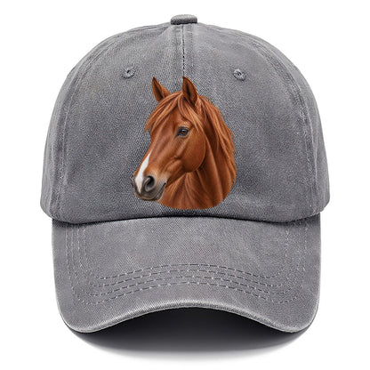 Chestnut Horse Gentle Muzzle Pastimes Companions Classic Cap – Urban Haze