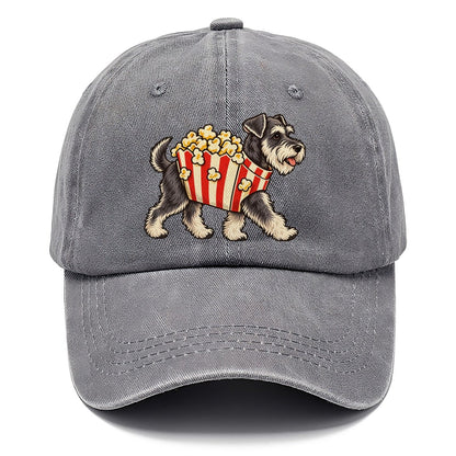 One Schnauzer In Halloween Costume Popcorn Box Costume With Kernel Puffs Halloween Dog Parade Classic Cap – Urban Haze