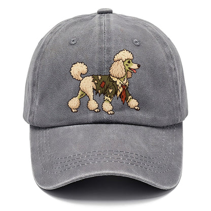 One Poodle In Halloween Costume Zombie With A Torn Collar And A Few Patch Stitches Halloween Dog Parade Classic Cap – Urban Haze