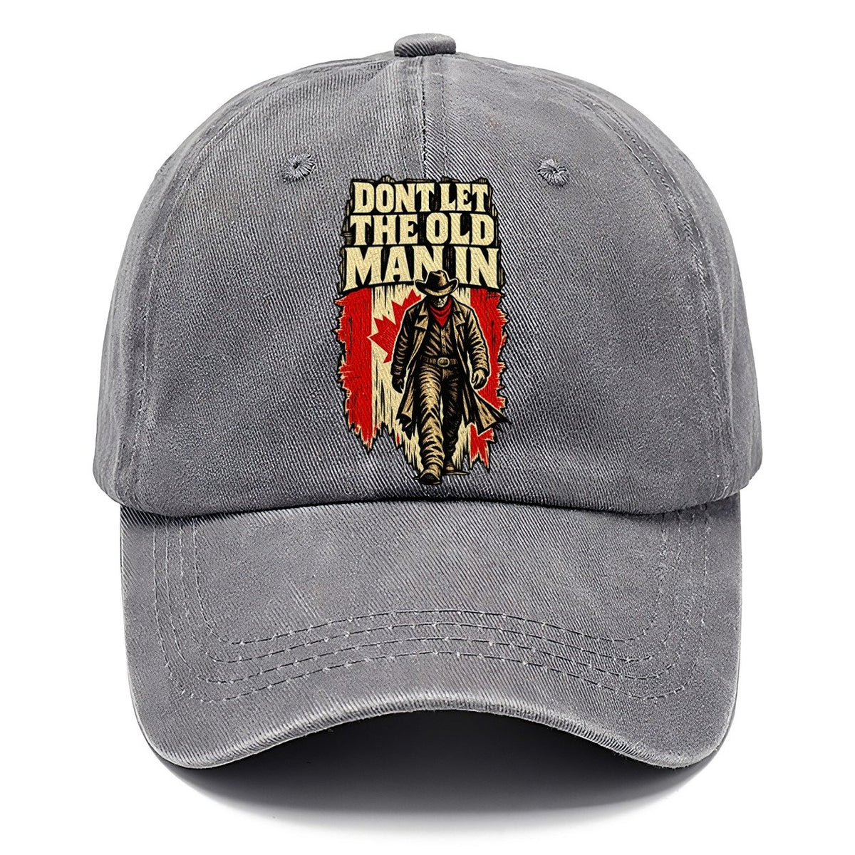Don't Let The Old Man In Canada Woodcut Classic Cap – Urban Haze