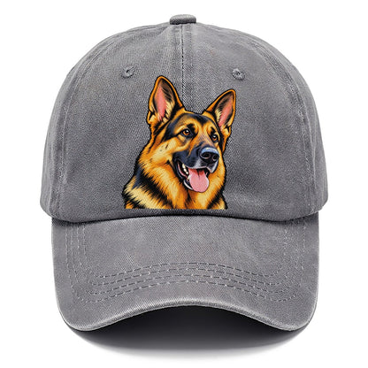 German Shepherd Portrait Classic Cap – Urban Haze
