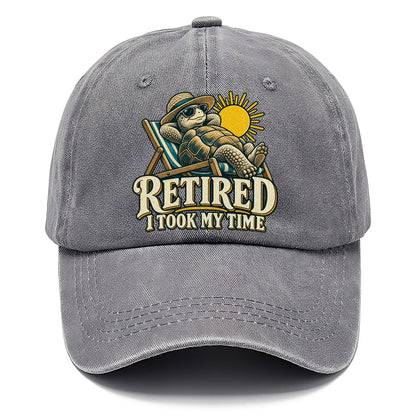 Retired Took My Time Everyday Originals Classic Cap – Urban Haze