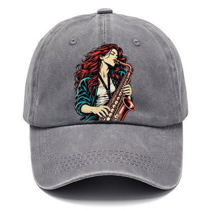 Red-Haired Saxophonist Classic Cap – Urban Haze