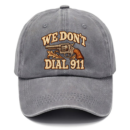 Pyrography Mark We Don't Dial 911 Classic Cap – Urban Haze