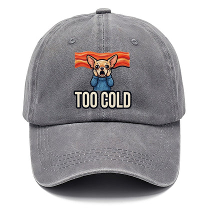 Chihuahua Scream Too Cold Scream Classic Cap – Urban Haze