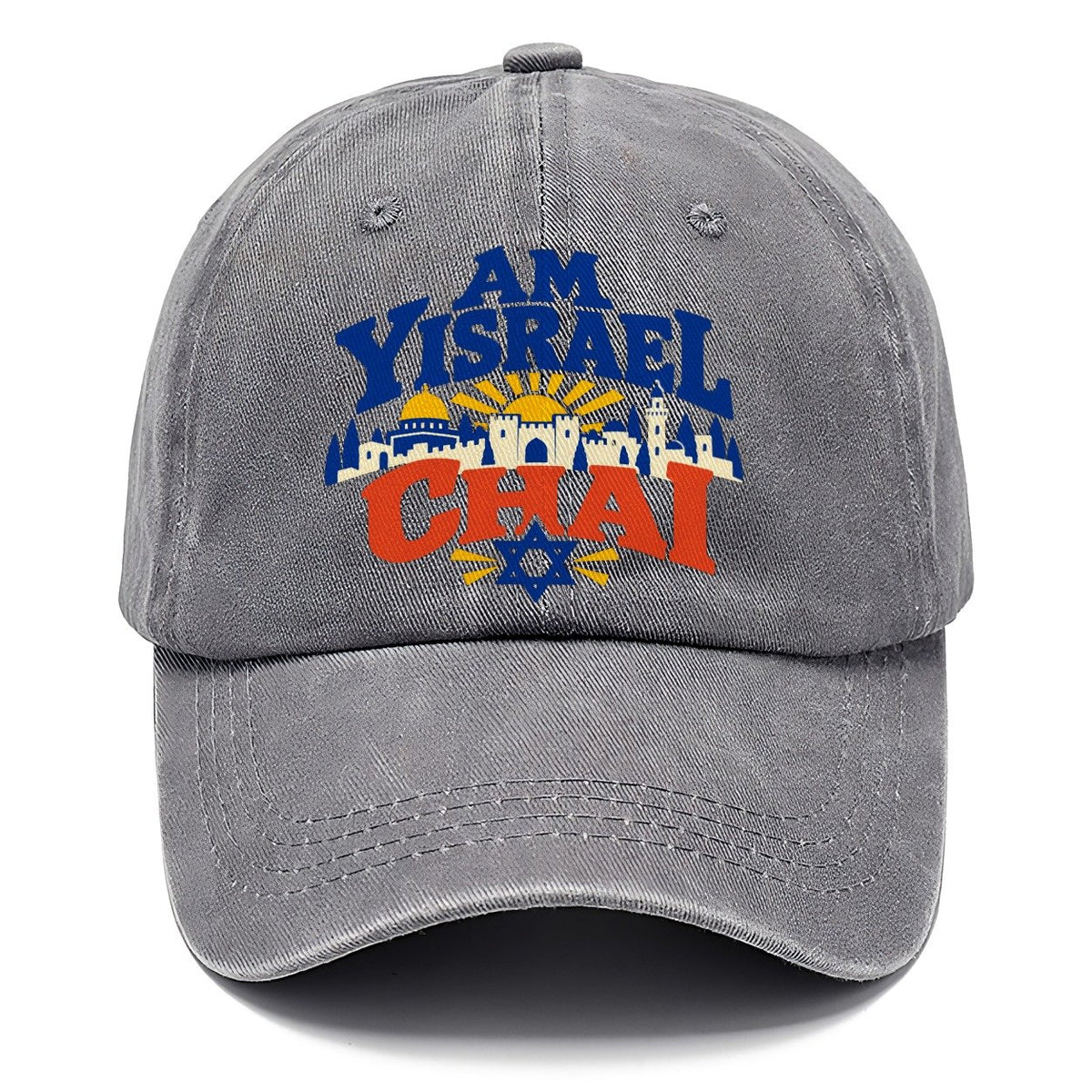Am Yisrael Chai Lettering Jerusalem Classic Cap – Urban Haze