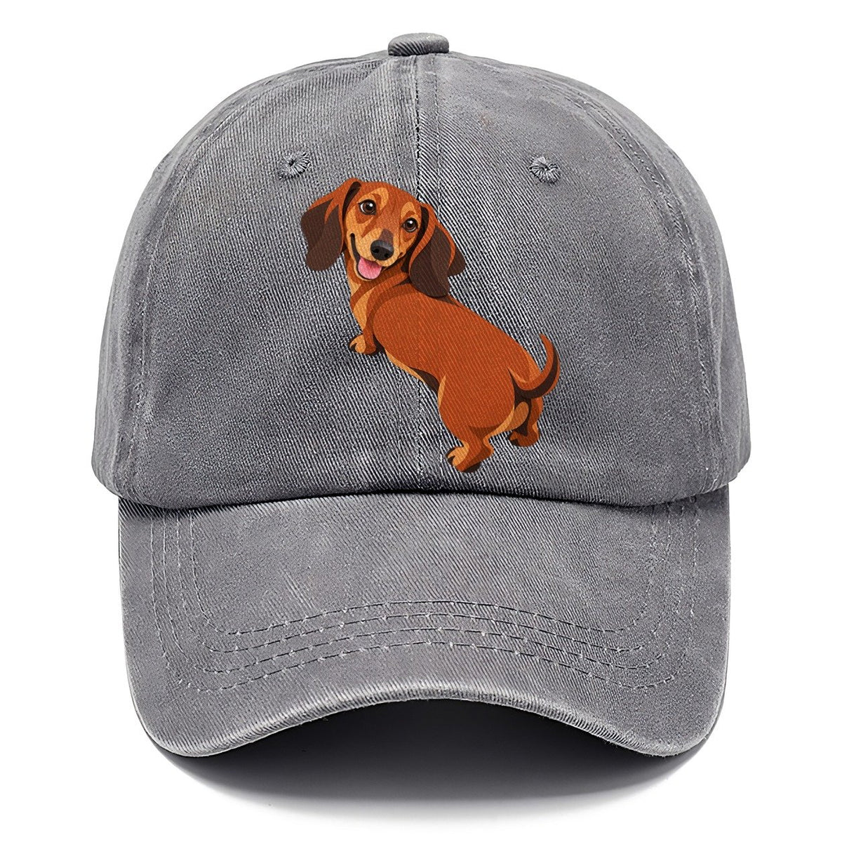 Happy Dachshund Looking Back Classic Cap – Urban Haze