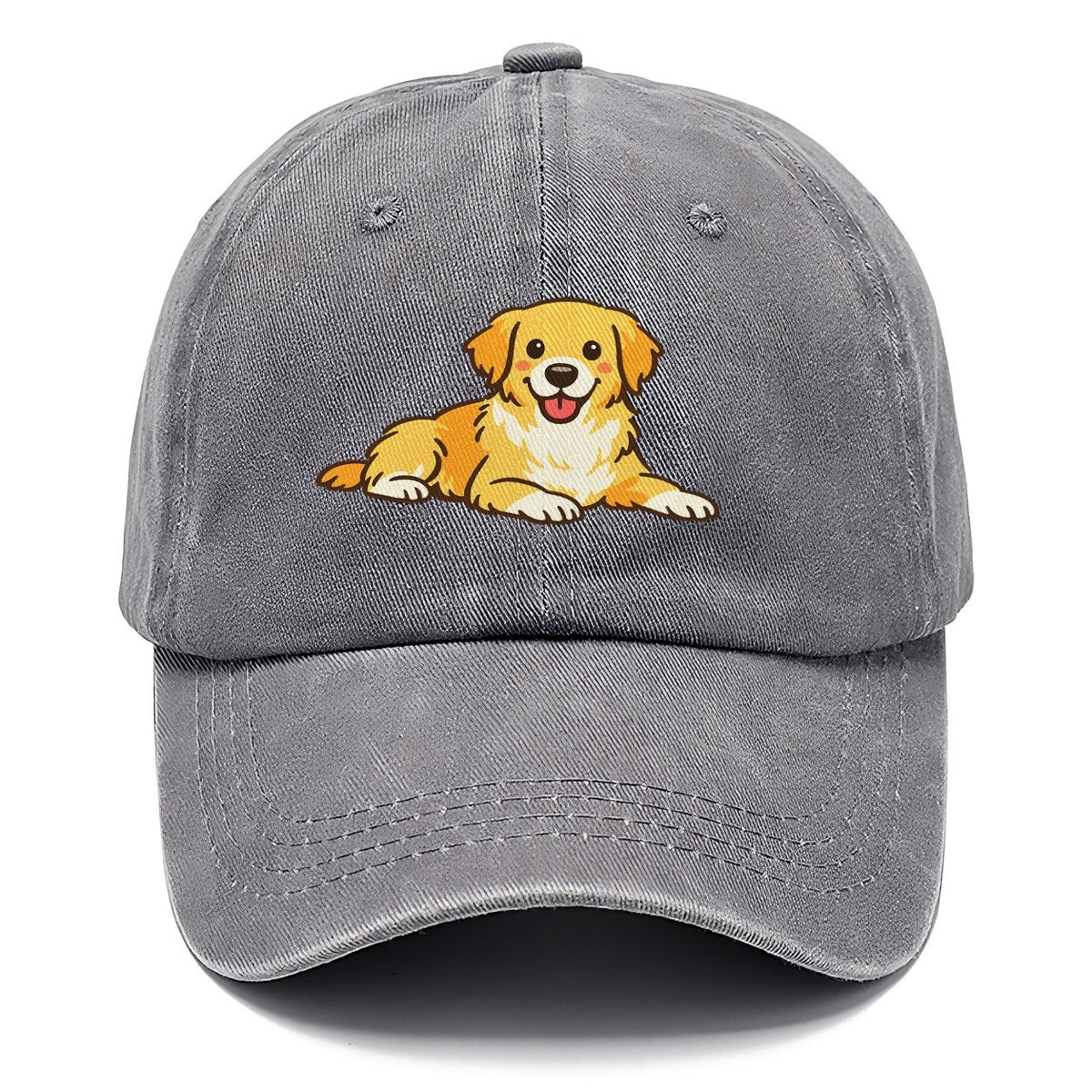 Smiling Golden Retriever Puppy Classic Cap – Urban Haze
