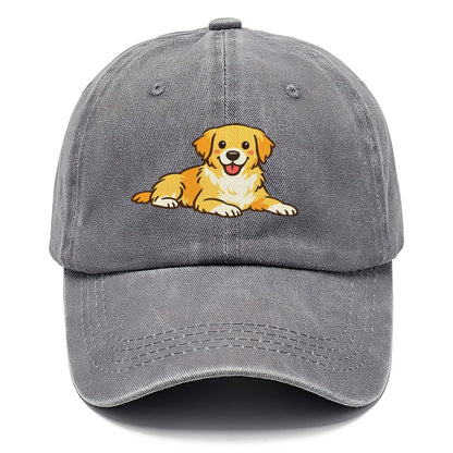 Smiling Golden Retriever Puppy Classic Cap – Urban Haze