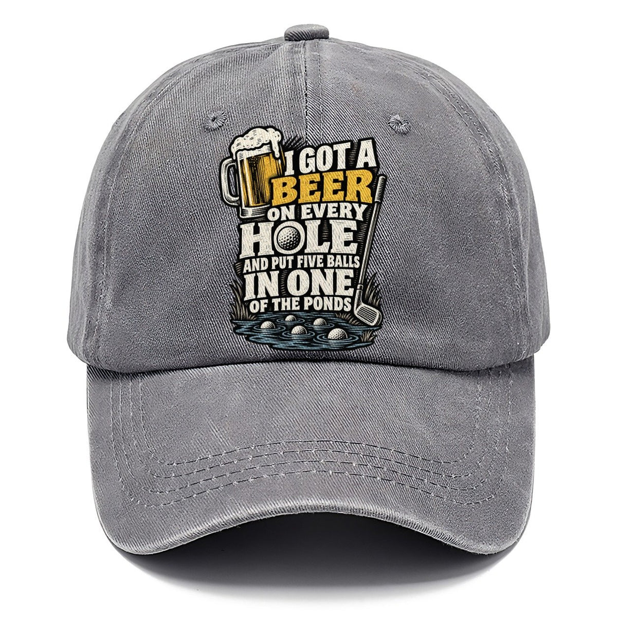 Beer on Every Hole Classic Cap – Urban Haze