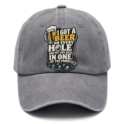 Beer on Every Hole Classic Cap – Urban Haze