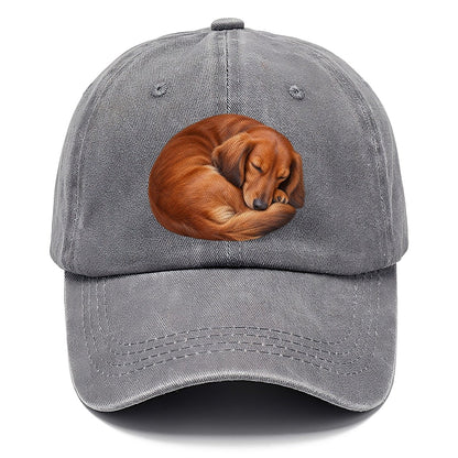 Curled Red Dachshund Everyday Originals Classic Cap – Urban Haze