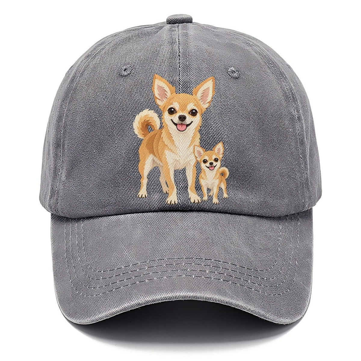 Chihuahua and Puppy Classic Cap – Urban Haze