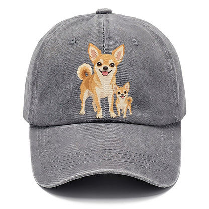 Chihuahua and Puppy Classic Cap – Urban Haze