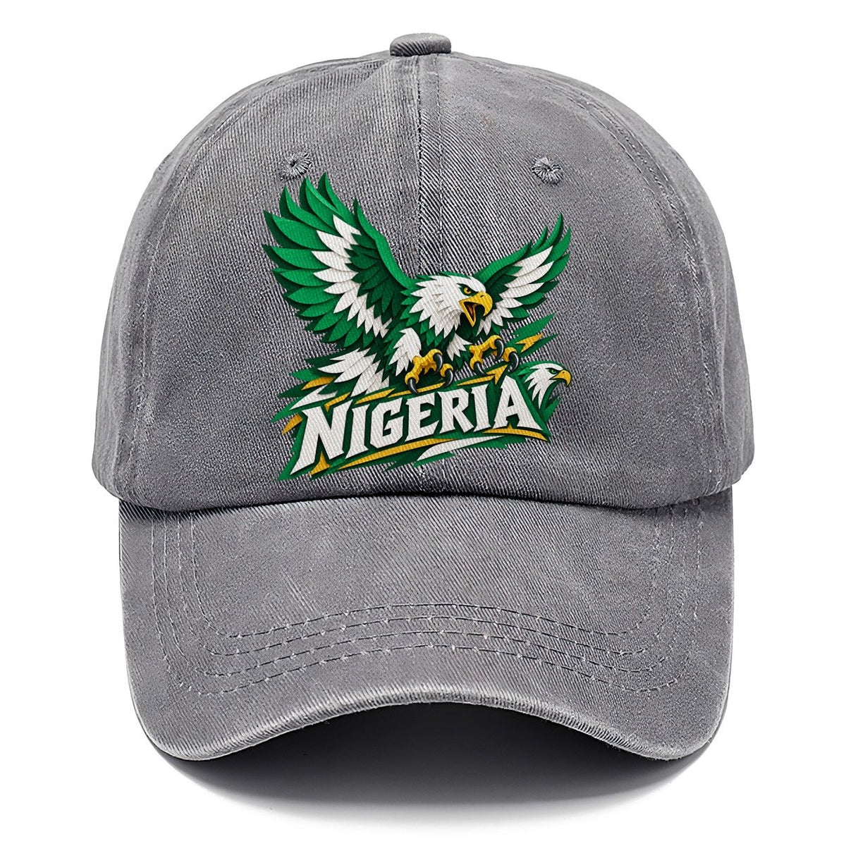 Nigeria Cut-Paper Retro Badge Classic Cap – Urban Haze