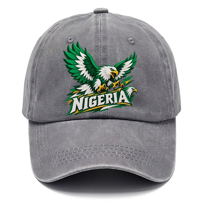 Nigeria Cut-Paper Retro Badge Classic Cap – Urban Haze
