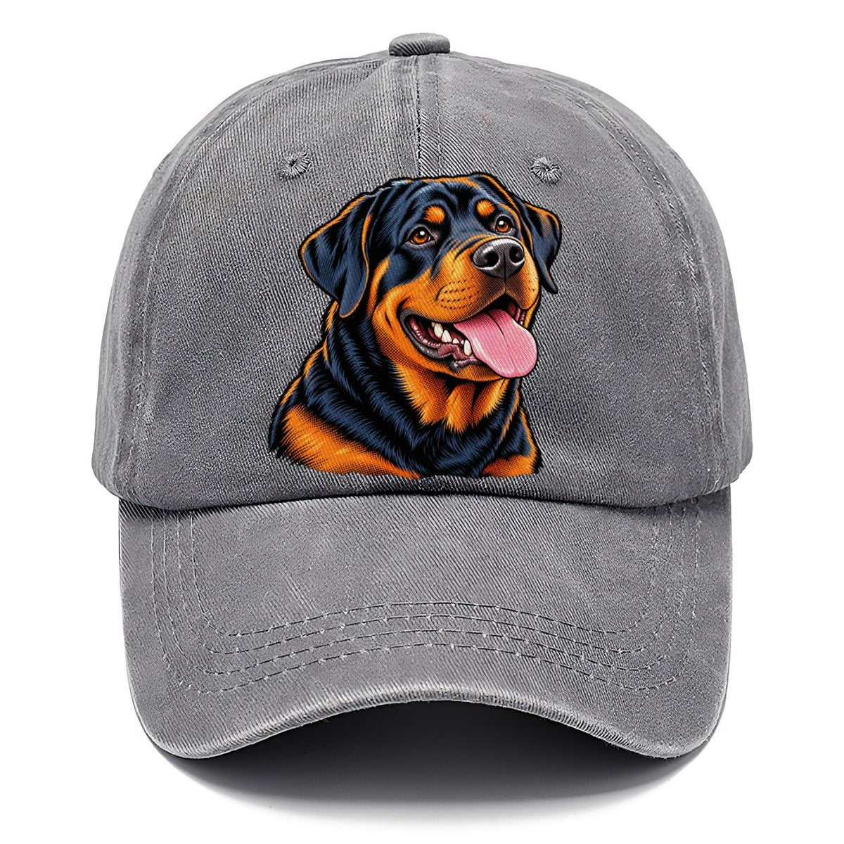 Rottweiler Portrait Classic Cap – Urban Haze