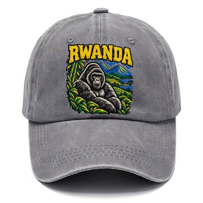 Rwanda Woodcut Badge Logo Classic Cap – Urban Haze