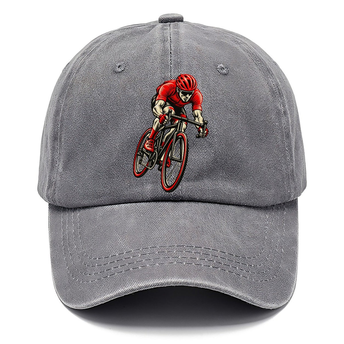 Red Racing Cyclist Classic Cap – Urban Haze