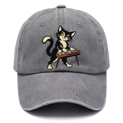 Black Cat Night Pianist Sundown Familiars Classic Cap – Urban Haze