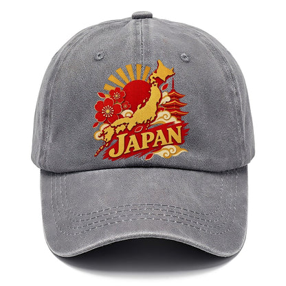 Japan Rising Sun Map Classic Cap – Urban Haze