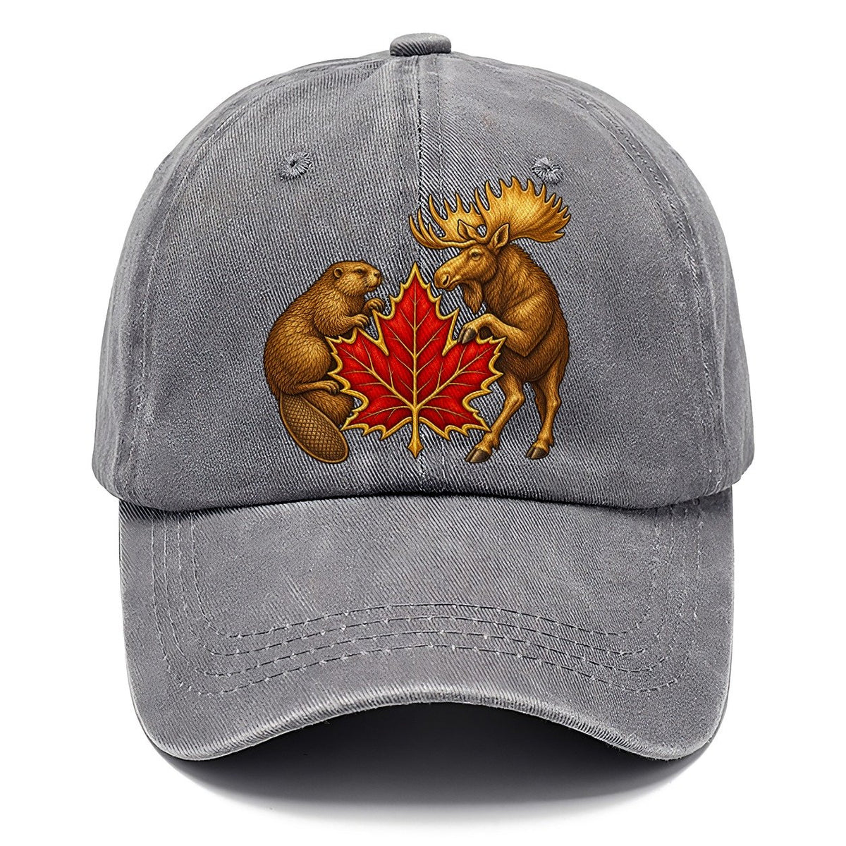 Canada Beaver And Moose Classic Cap – Urban Haze