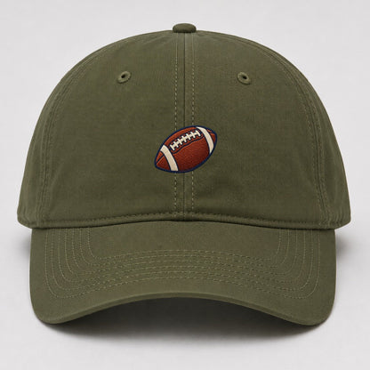 American Football Tiny Solo Marks Baseball Cap – Army Green