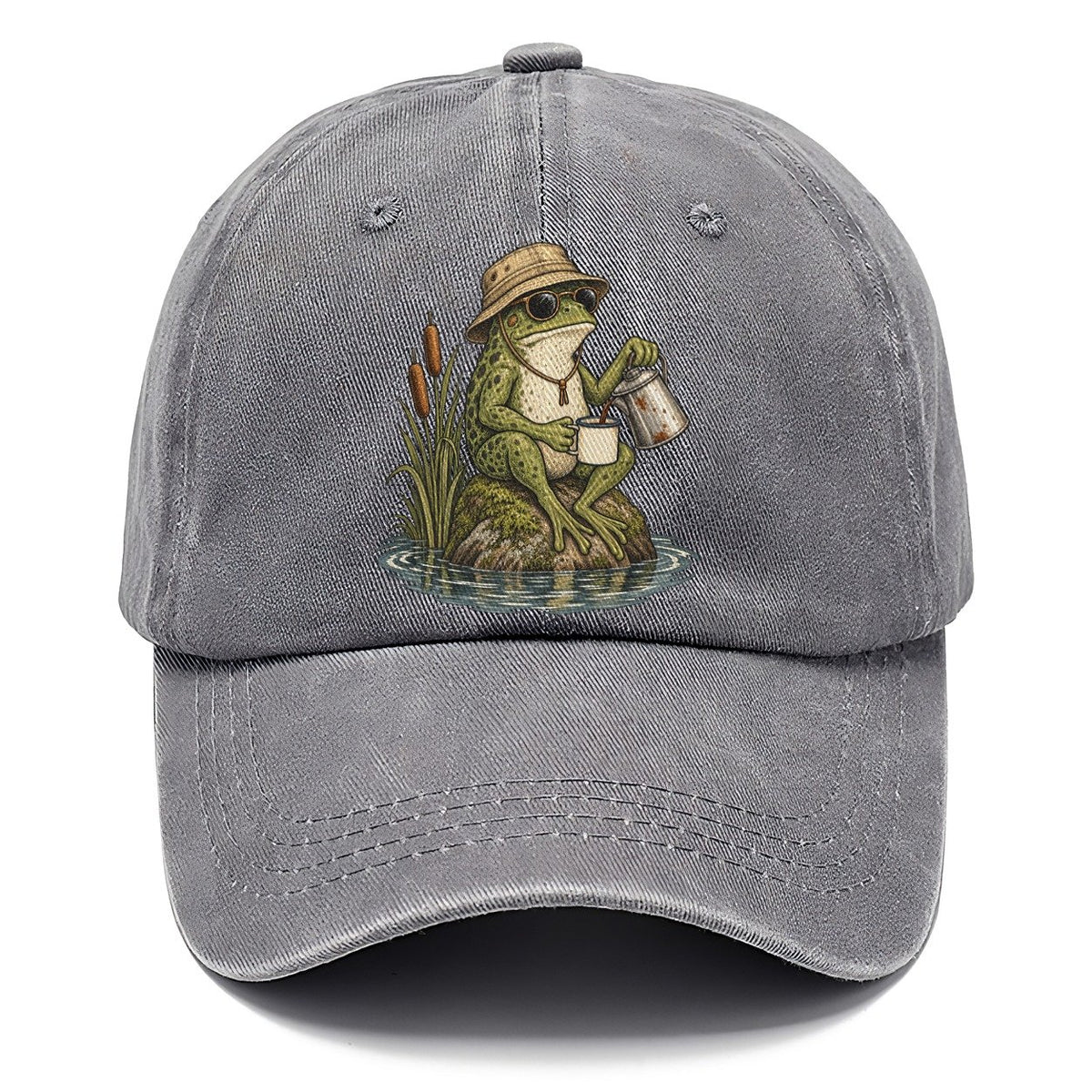 Frog Percolator Slow Camp Club Classic Cap – Urban Haze