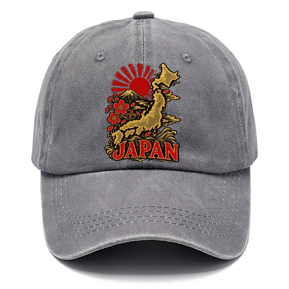 JAPAN Mount Fuji Sakura Map Classic Cap – Urban Haze