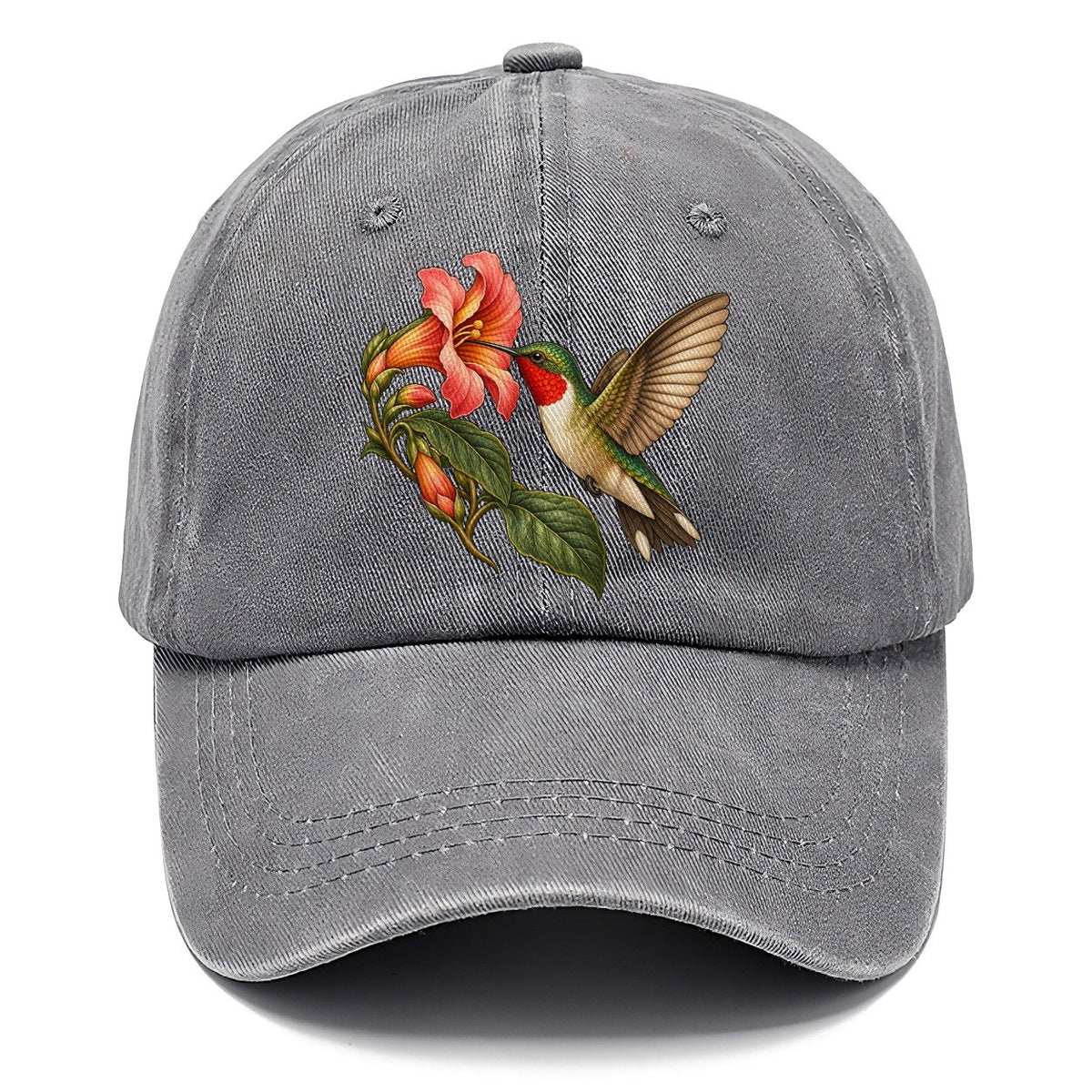 Hummingbird Trumpet Blossom Character Club Classic Cap – Urban Haze