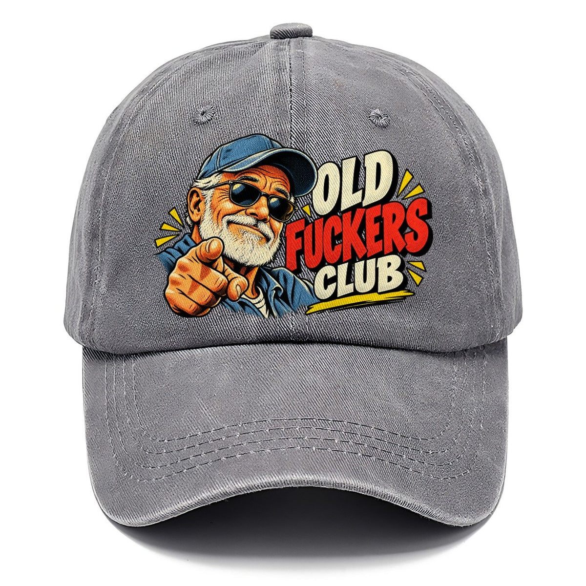 Old Fuckers Club Pointing Grandpa Classic Cap – Urban Haze