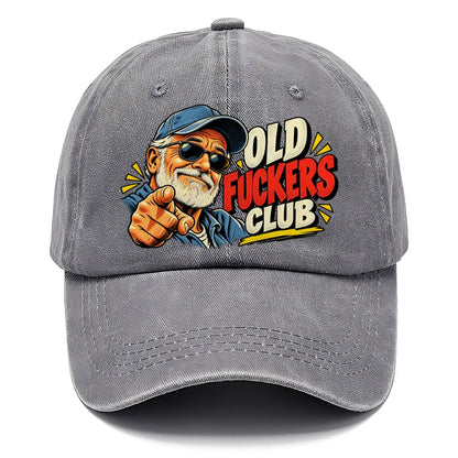 Old Fuckers Club Pointing Grandpa Classic Cap – Urban Haze