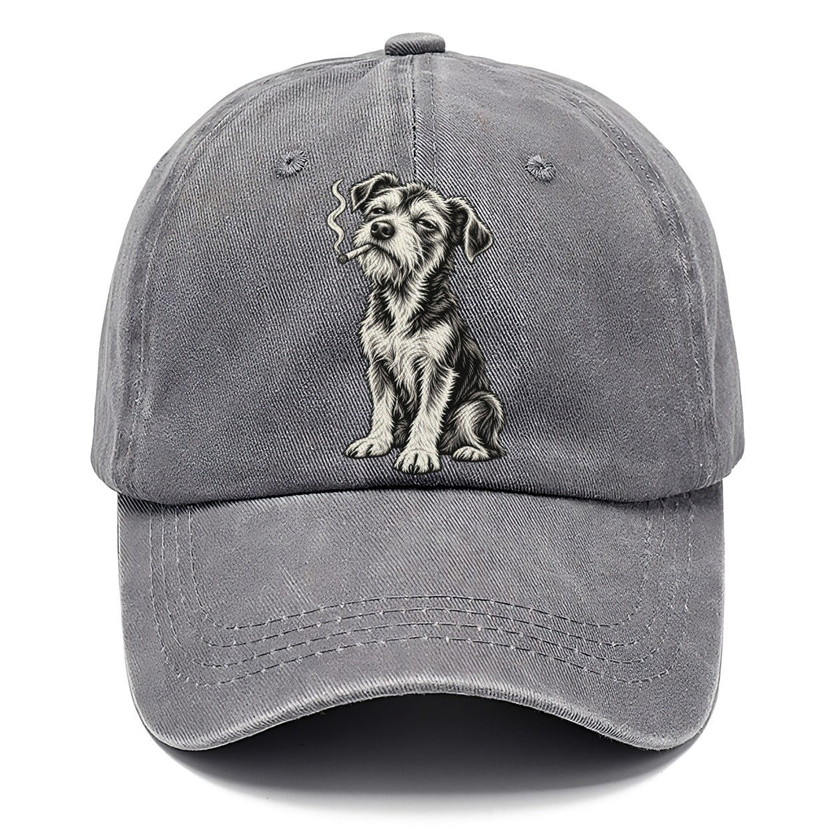 Smoking Terrier Dog Classic Cap – Urban Haze