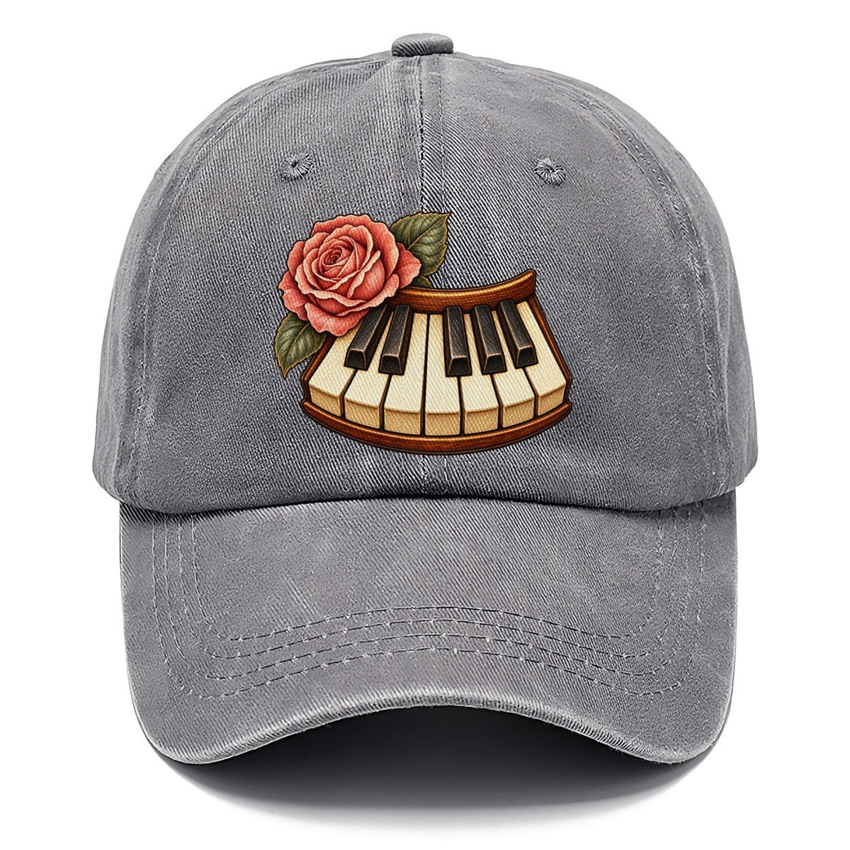 Piano And Garden Rose Character Club Classic Cap – Urban Haze