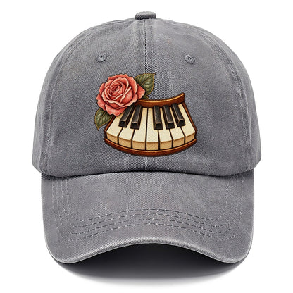 Piano And Garden Rose Character Club Classic Cap – Urban Haze